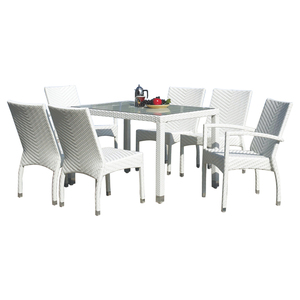 Alum Dining Table and Chairs Set ST-81501