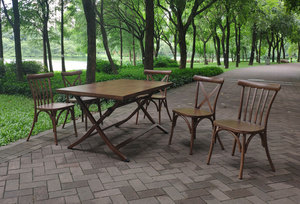 Garden Furniture Alum Table and Chiar Set SV-000