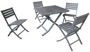 Outdoor Garden Alum Table and Chair Set SV-032 & SV-033