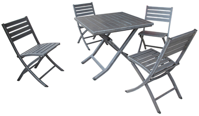 Outdoor Garden Alum Table and Chair Set SV-032 & SV-033